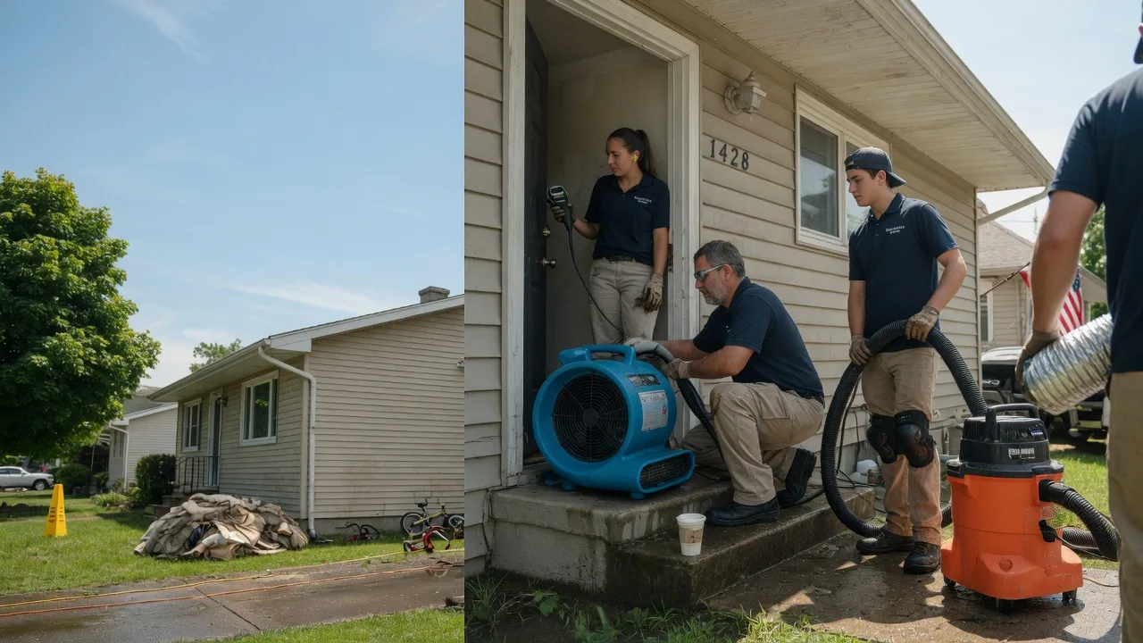 Water Damage Restoration in Hydes, MD near me